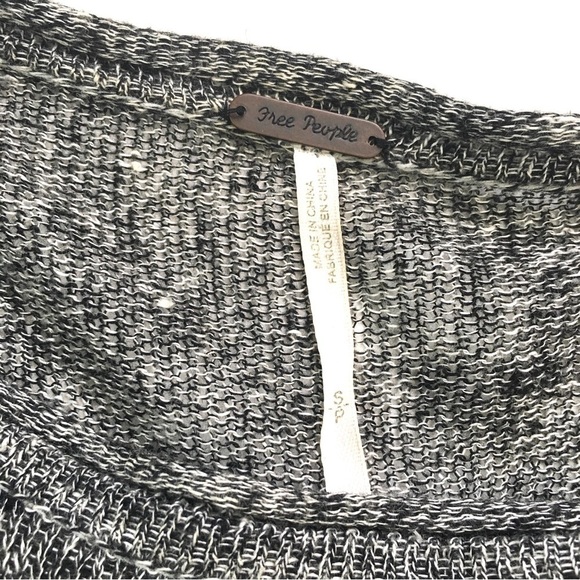 Free People Ruffle Your Hem Tunic Linen Knit Small - Picture 5 of 9